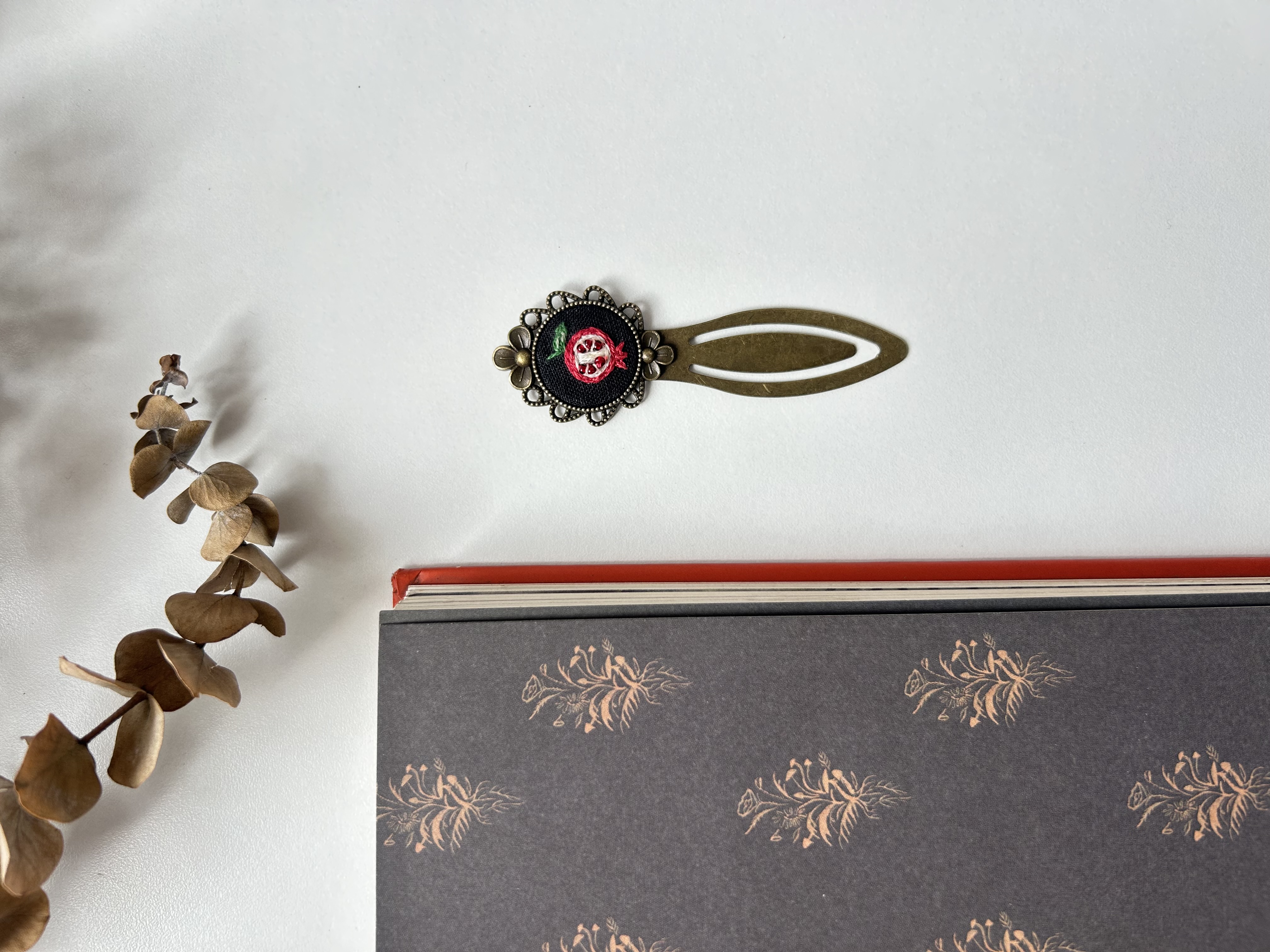 Pomegranate bookmark 