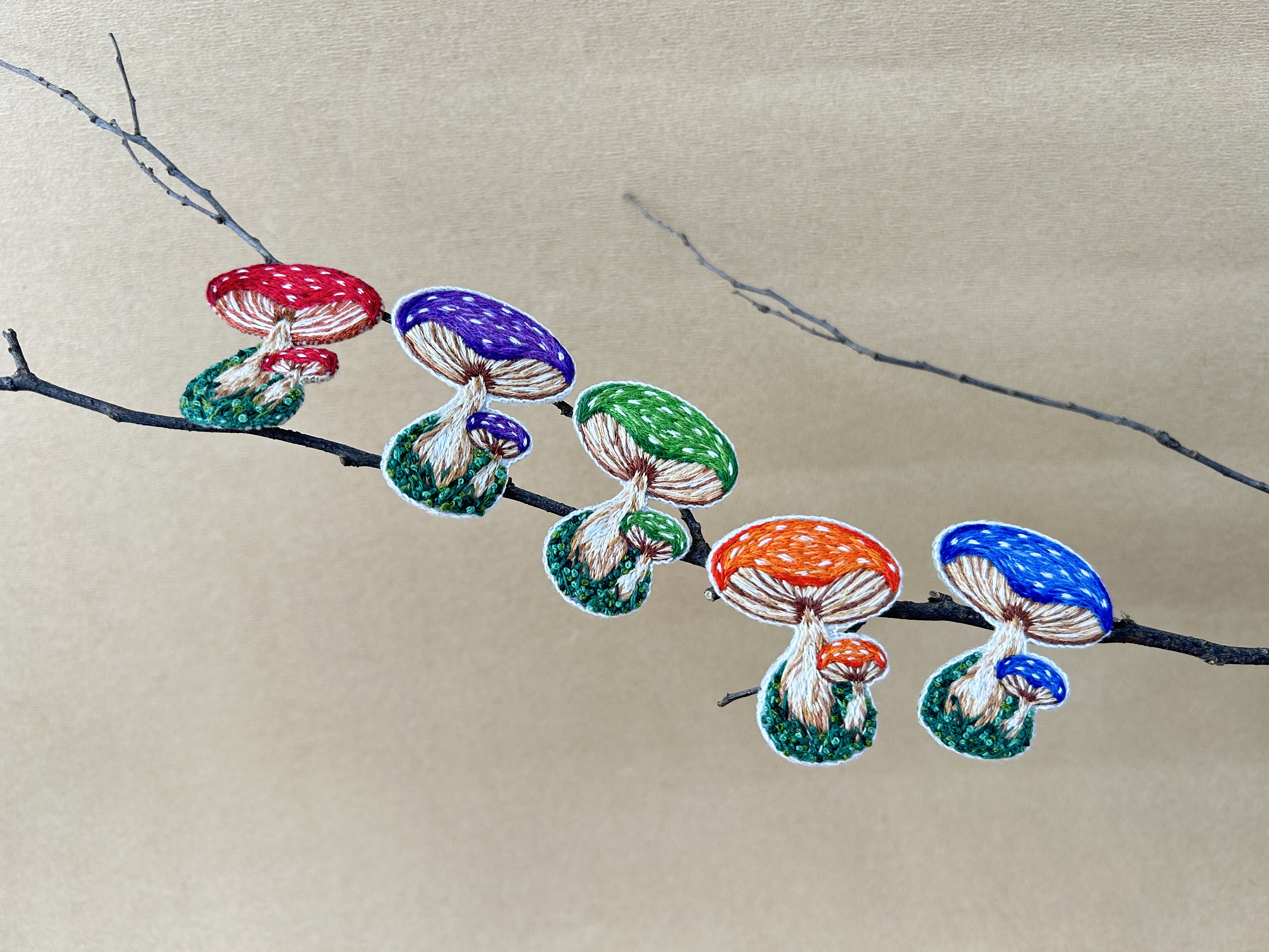 Mushroom Brooch pin 🍄