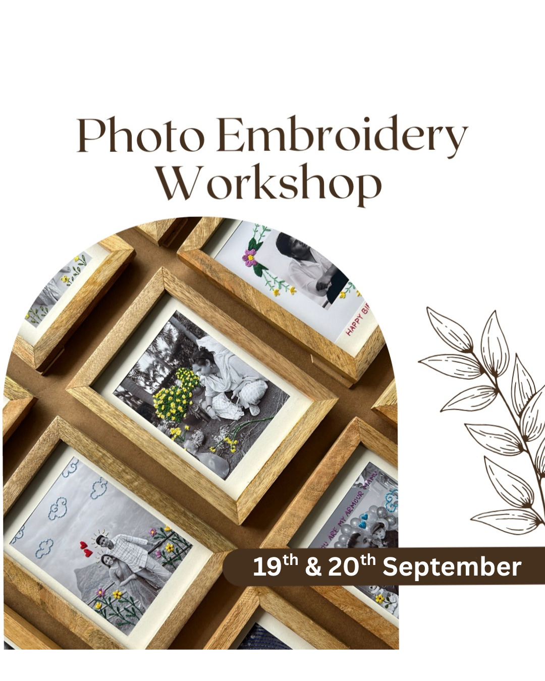 Hand Embroidery Workshop